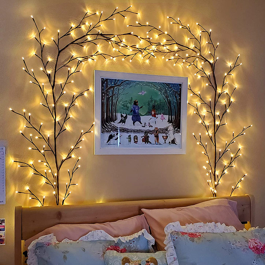 Vines With Lights Garland Light Flexible DIY Willow Vine Branch