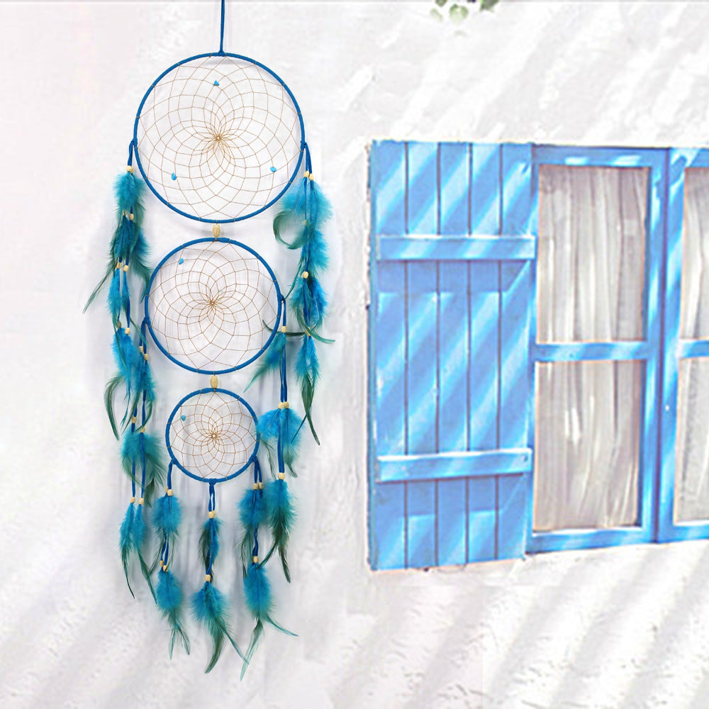 Home Craft Wall Pendant Feather Decoration