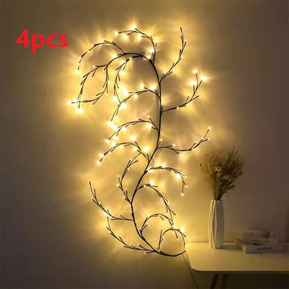 Vines With Lights Garland Light Flexible DIY Willow Vine Branch