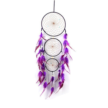 Home Craft Wall Pendant Feather Decoration