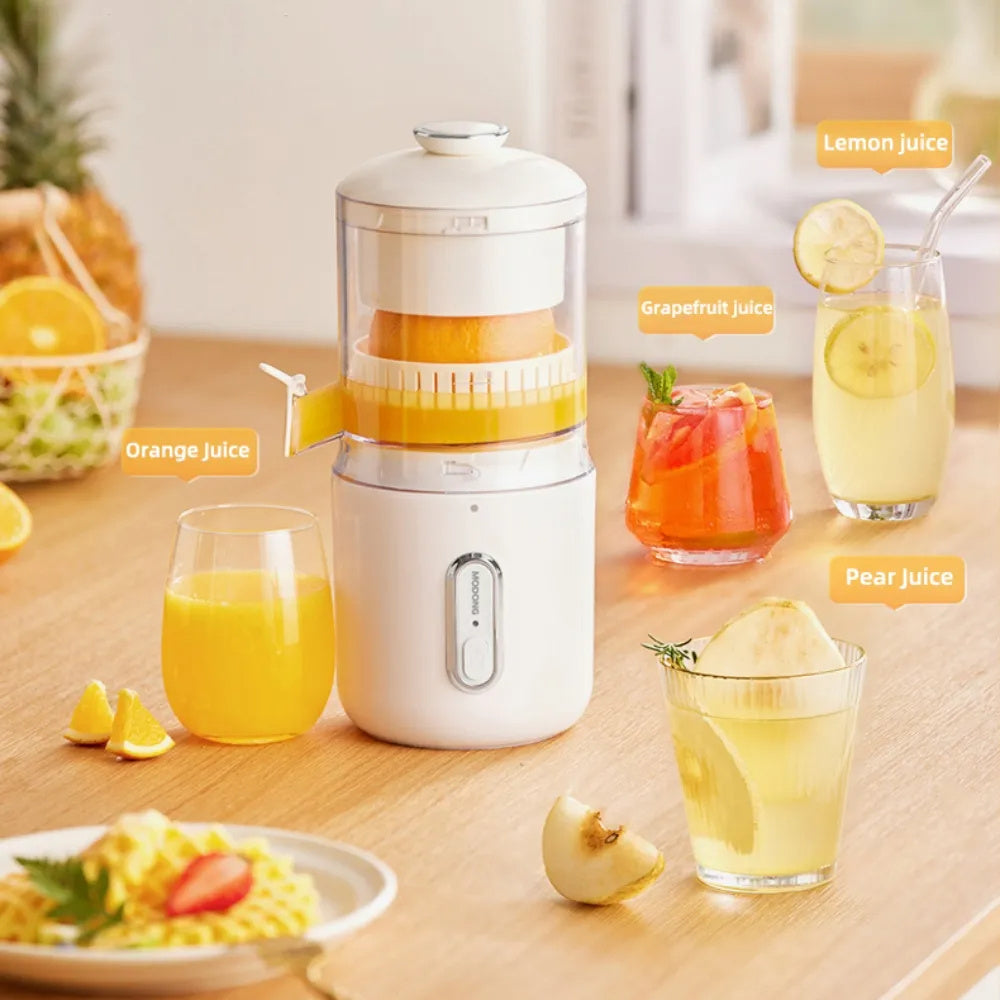 Multifunctional Wireless Electric Juicer Steel Orange Lemon Juicer Kitchen